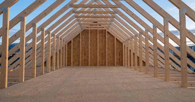Autostrek attic truss model with loft floor framing