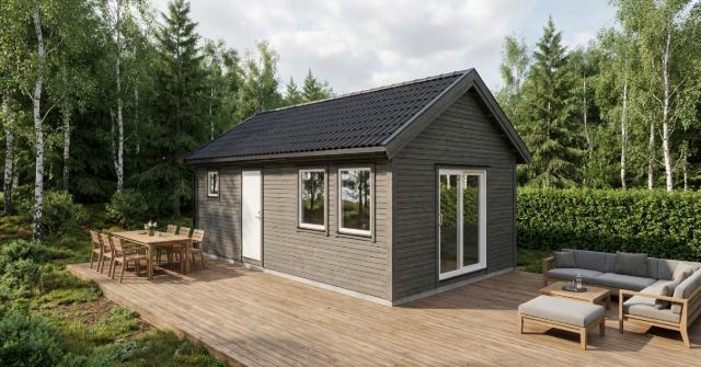 Autostrek mini cabin exterior render